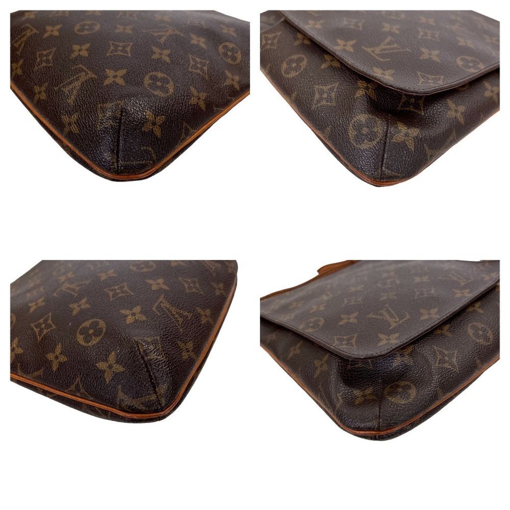 Authentic Louis Vuitton Crossbody Bag Musette Salsa Short Used LV Handbag Vintag - Picture 4 of 11